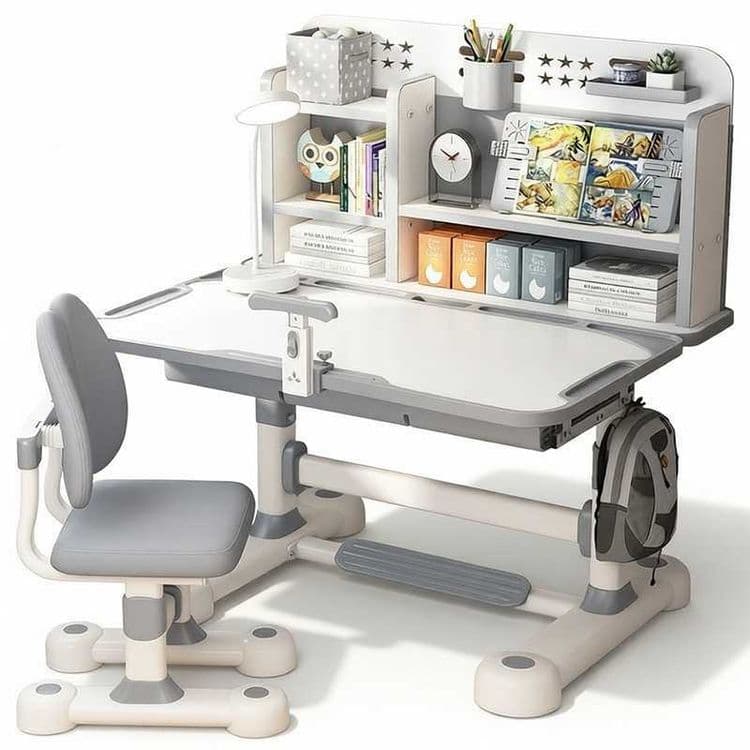 Parta Transformer 3–18 yoshdagi bolalar uchun ergonomik dars stoli. — 3