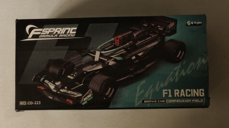 Аналог Lego f1 racing mercedes неоригинальный