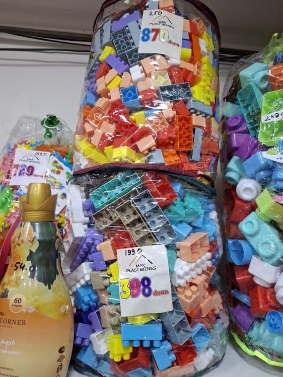 Mega ulkan miqdordagi qopli lego лего konstruktor to'plamlari — 3
