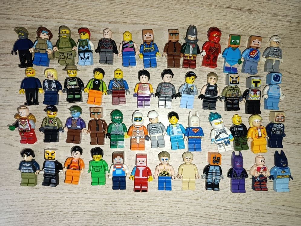 Лего Lego аналог фигурки человечки по 5 тыс. — 1