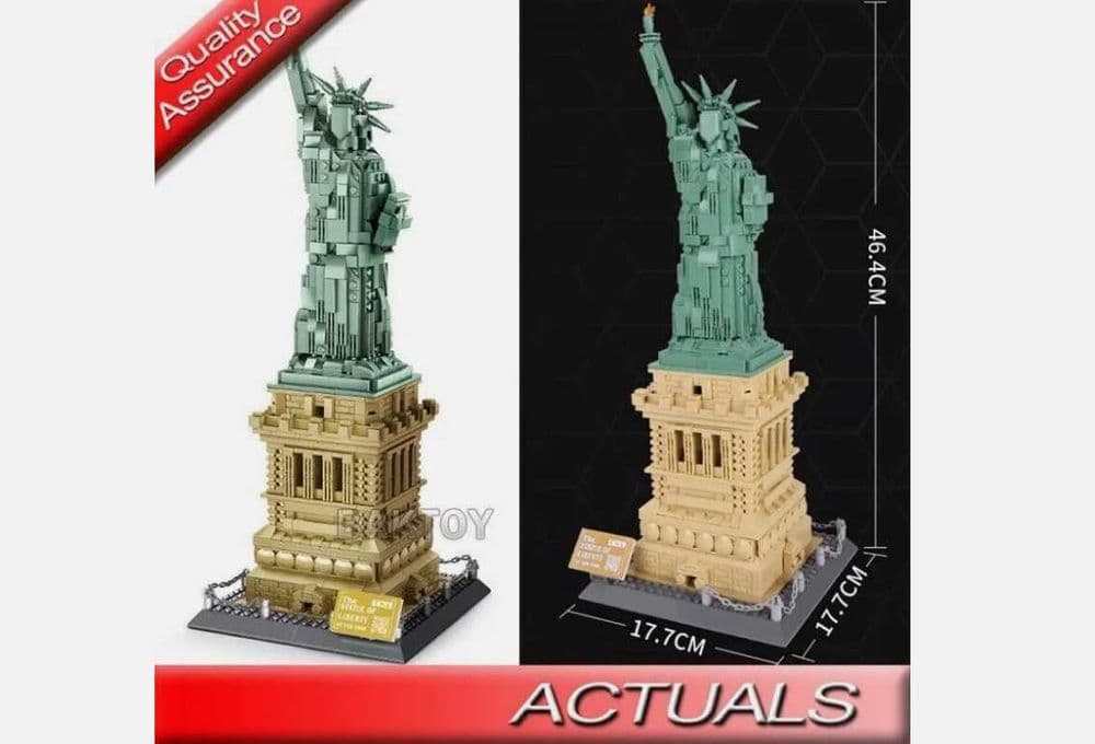 Лего Lego Статуя Свободы-1577 элемент. 35Доставка бесплатно — 2