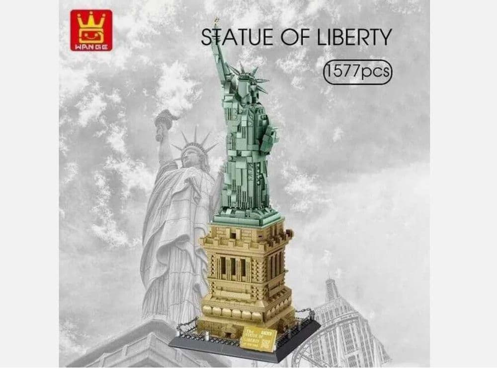 Лего Lego Статуя Свободы-1577 элемент. 35Доставка бесплатно — 5