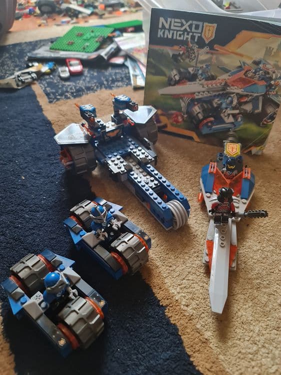 Лего nexo knight собранный — 3