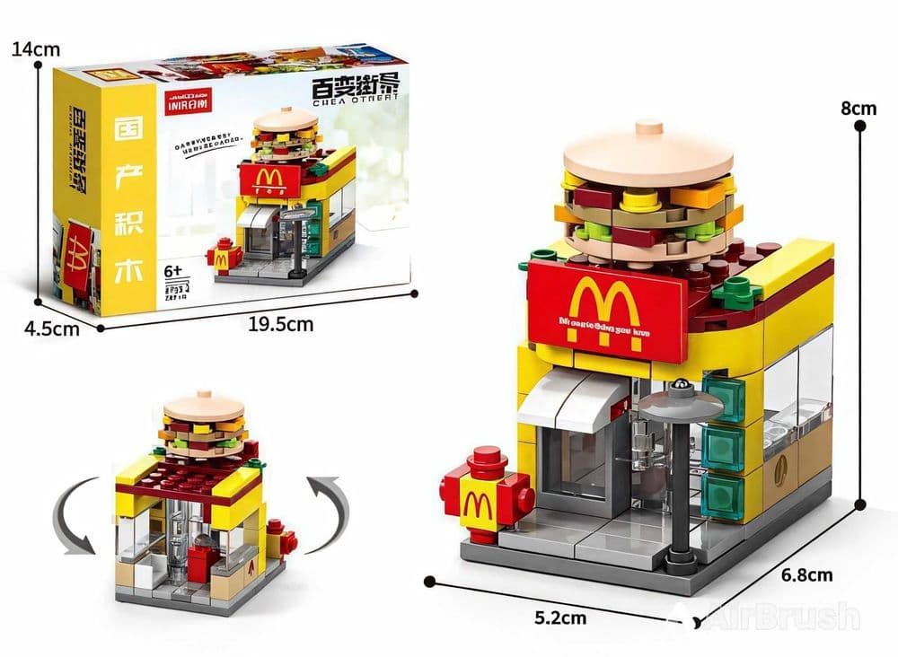 Lego Brothers: Собирай и играй в ресторан! KFC, MCDONALDS,PEPSI. — 6