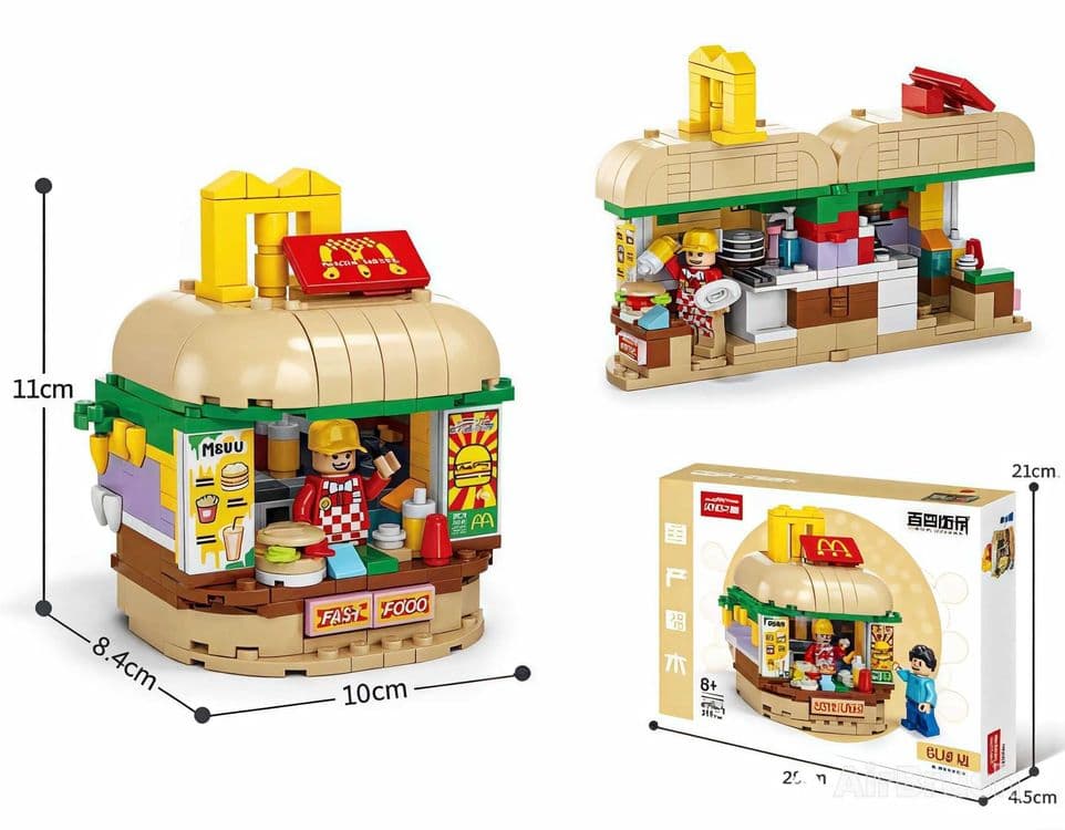 Lego Brothers: Собирай и играй в ресторан! KFC, MCDONALDS,PEPSI. — 7