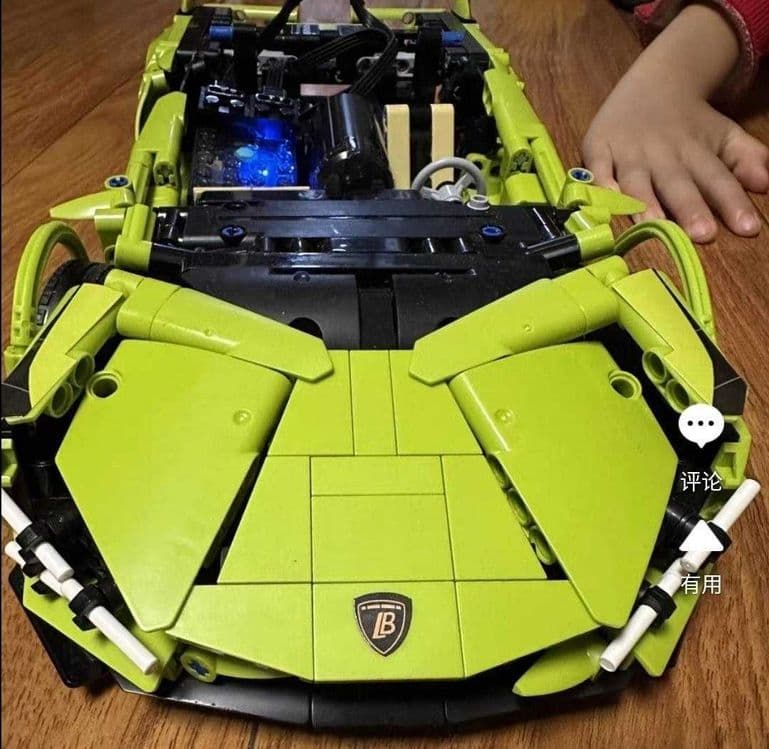 Lannborghini лего конструктор. 1280 + деталей — 11