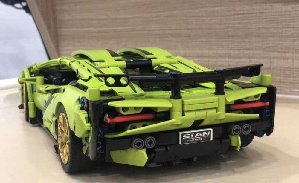 Lannborghini лего конструктор. 1280 + деталей — 13