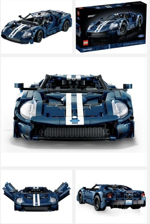 42154 LEGO Technic 2022 Ford GT (оригинал) — 1