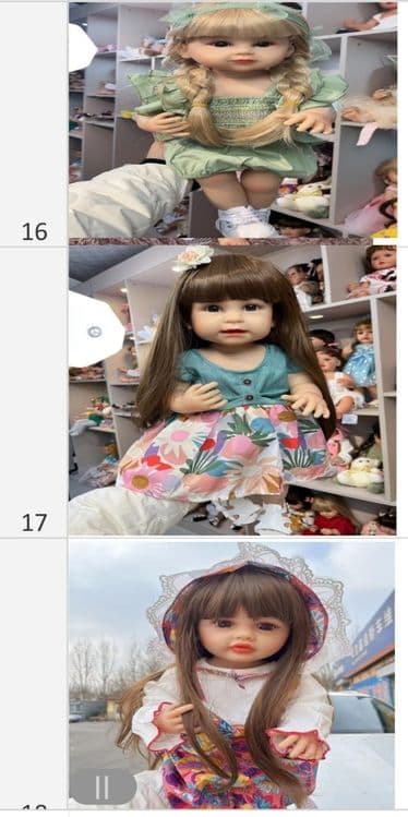 Даставка безплатная.  Силикон Кукла. Yumshoq qòğirchoq — 6