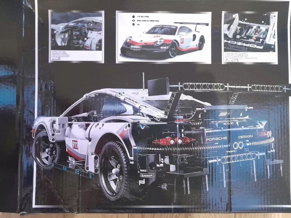 Конструктор Porsche 1400 шт деталей — 3