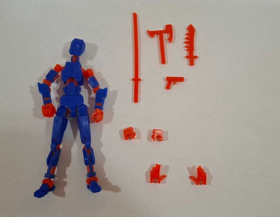 DUMMY 13, 3D detallardan maneken-qo'g'irchoq. Кукла манекен — 3