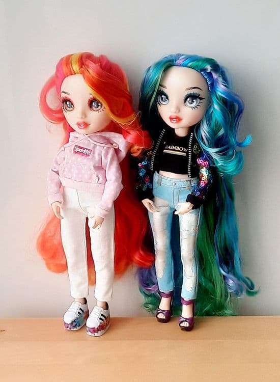 Куклы Rainbow High Twin Laurel & Holly De'Vious — 3