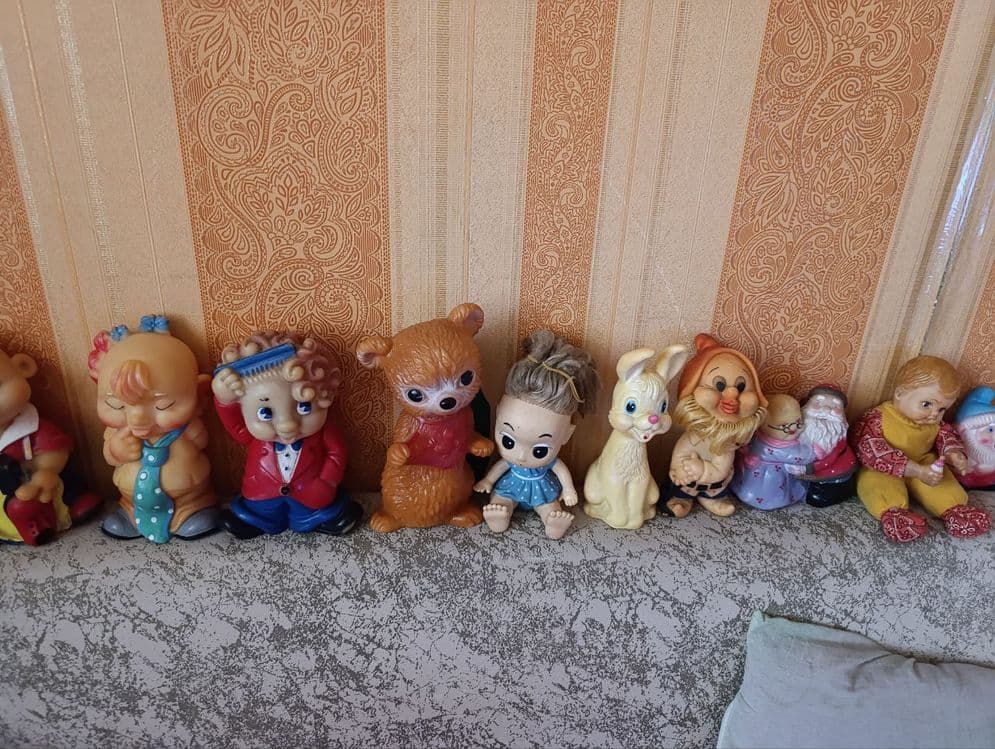 Игрушки резиновые , пластмассовые , плюшевые СССР — 3