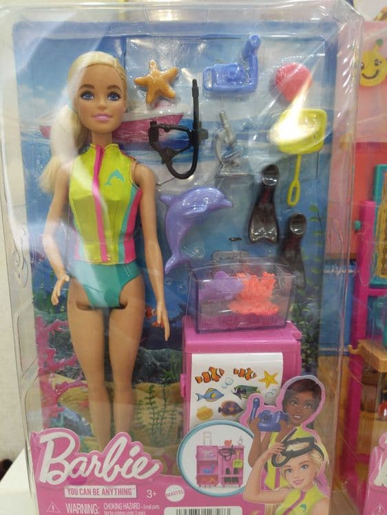 Барби mermaid power boat set — 6