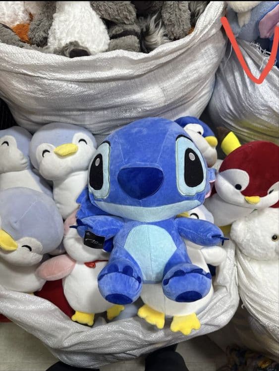 Stich stitch ayiqcha yumshoq oyinchoq стич мягкая игрушка ститч — 3