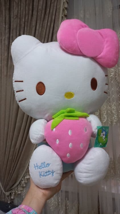 Hello kitty yumshoq oyinchoq — 2