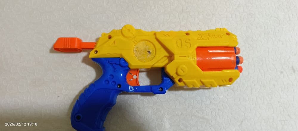 Nerf 4 моделей.Балшово 8 пулек,с барабаном 6 пулек,малнки нет пулек!! — 8