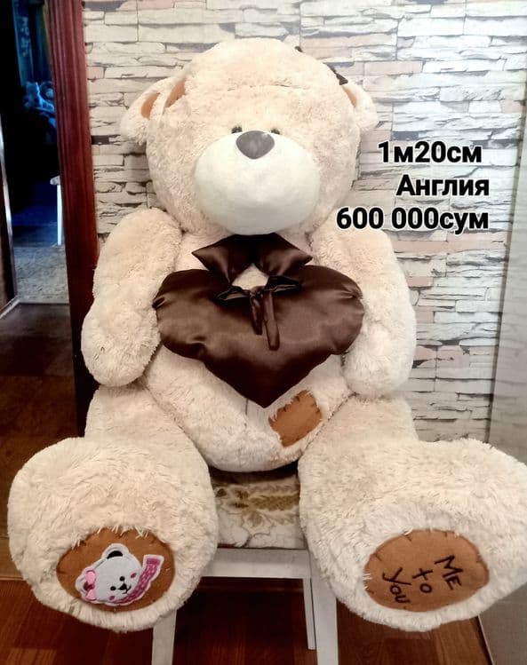 Мягкие игрушки,Винни,Спанч,,Тедди,шрэк,энгри бёрдс — 3