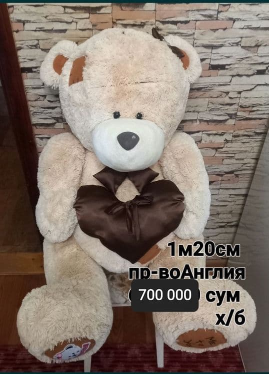 Мягкие игрушки высокого качества-Дракон,Энгри бёрдс,Спанч боб,Тедди,Ми — 11