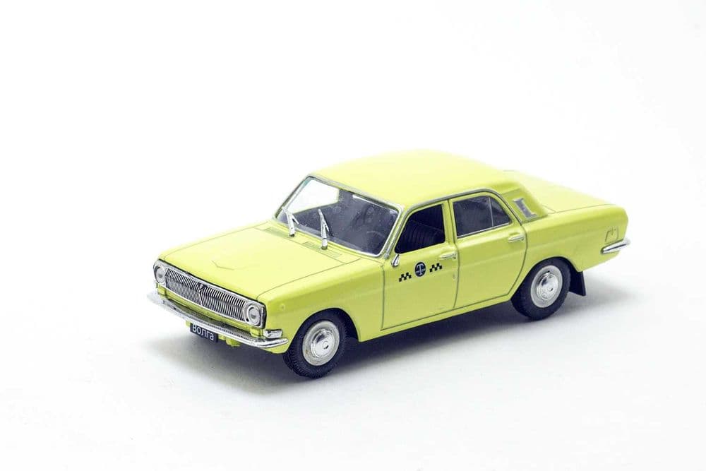 ГАЗ-24-01 Волга - Такси; игрушка в Масштабе 1:43, ДеАгостини, модель. — 1