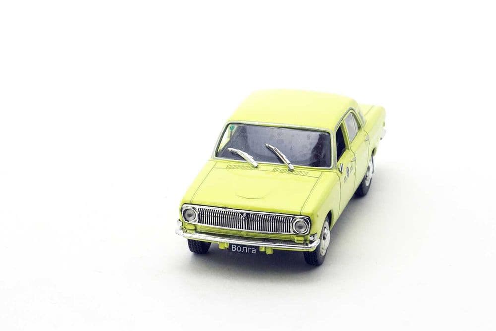 ГАЗ-24-01 Волга - Такси; игрушка в Масштабе 1:43, ДеАгостини, модель. — 3