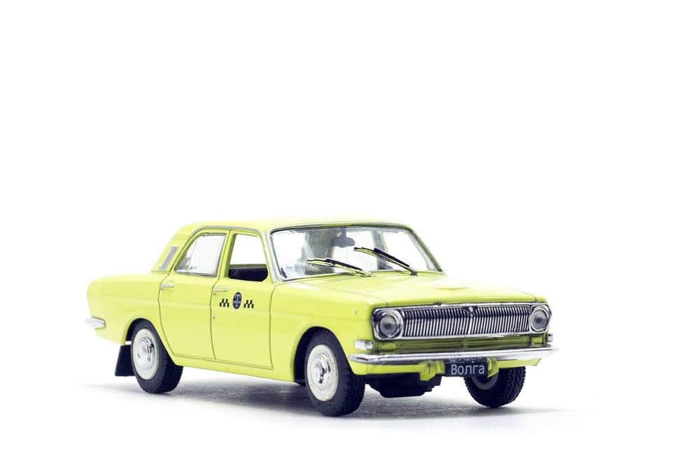 ГАЗ-24-01 Волга - Такси; игрушка в Масштабе 1:43, ДеАгостини, модель. — 5