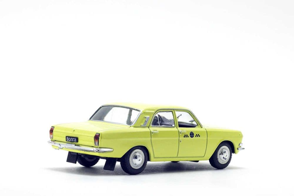ГАЗ-24-01 Волга - Такси; игрушка в Масштабе 1:43, ДеАгостини, модель. — 6