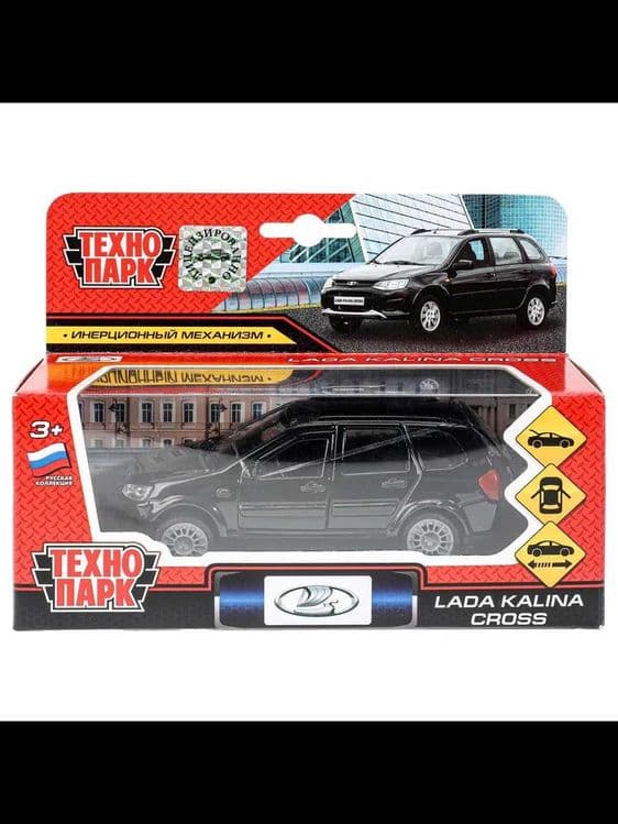 Машинка металлическая Lada Kalina Cross (Технопарк) — 1