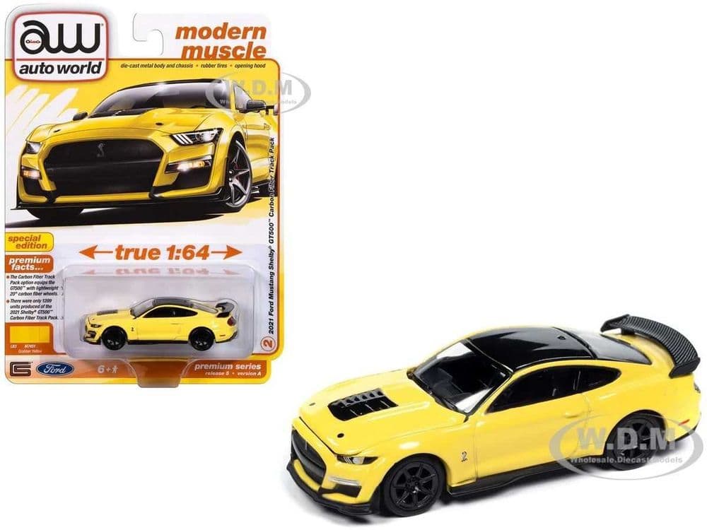 Ford Mustang Shelby GT500 1/64 by Auto world — 1
