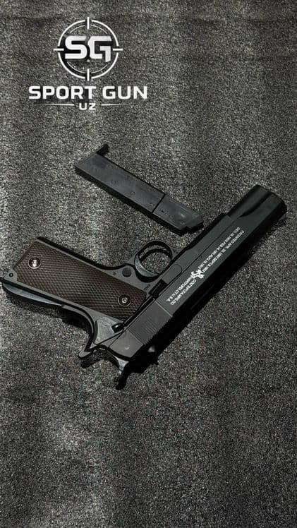 Airsoft Colt 1911 madeli spring страйкболний пистолет колт 1911 Спринг — 7
