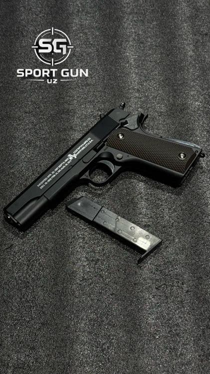 Colt 1911 airsoft spring страйкболний пистолет toʻpponcha — 5