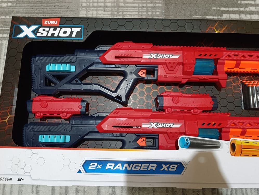 Новые Пистолеты Бластеры Xshot 2x Ranger x8 — 2