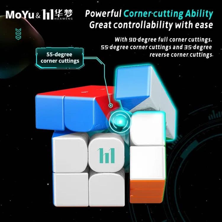 Кубик Рубик MoYu HuaMeng YS3M Magnetic — Продвинутая Головоломка — 3