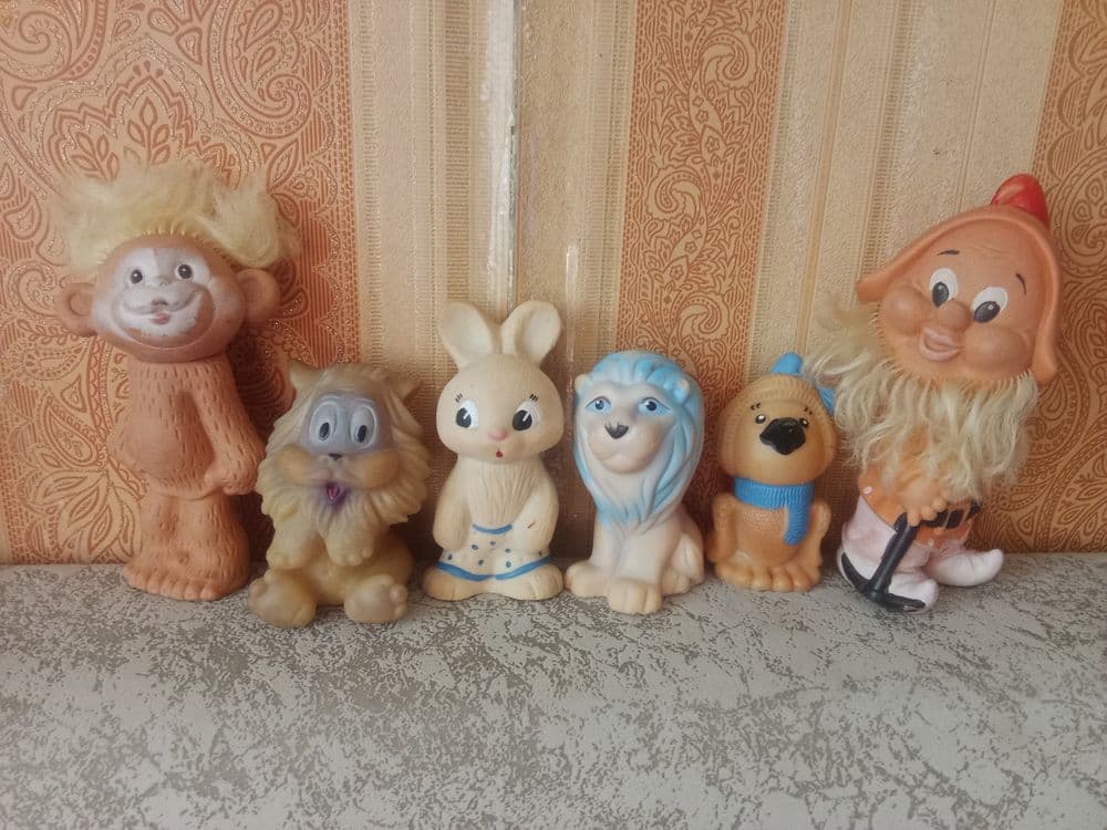 Игрушки резиновые и ёлочные СССР — 1