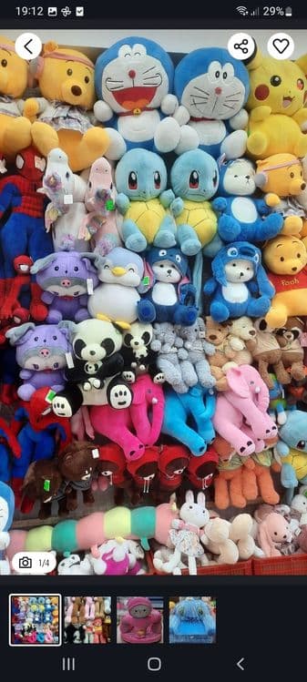 Lababu myaxkiy igrushki ayiq yumshoq oyinchoq stich kapishonka ayiq — 2