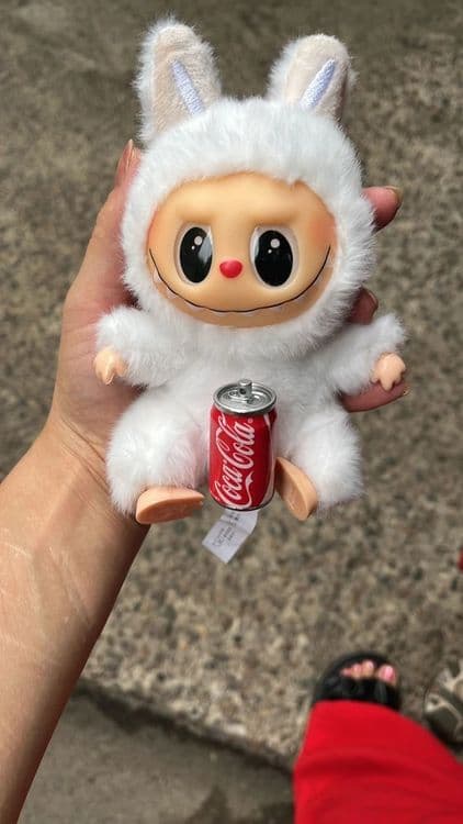 Мягкая игрушка Лабубу с Coca Cola — 5
