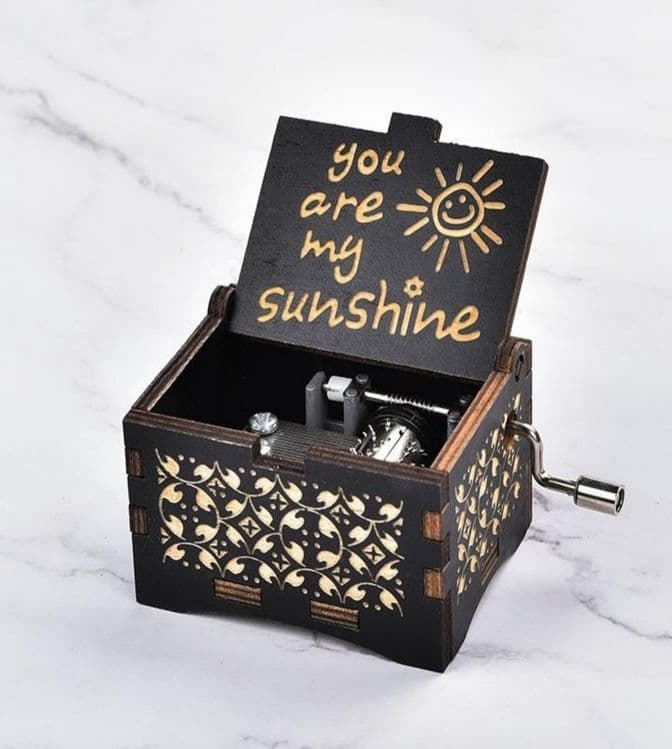 Musiqa chaladigan quticha, sovg'a uchun. Music box for gift — 10