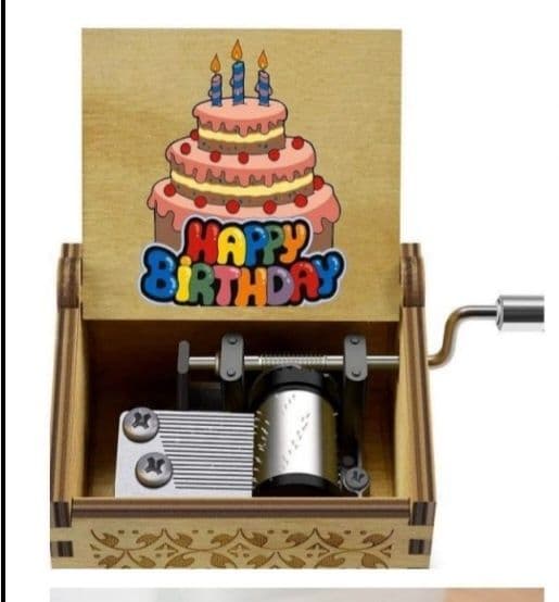 Musiqa chaladigan quticha, sovg'a uchun. Music box for gift — 11
