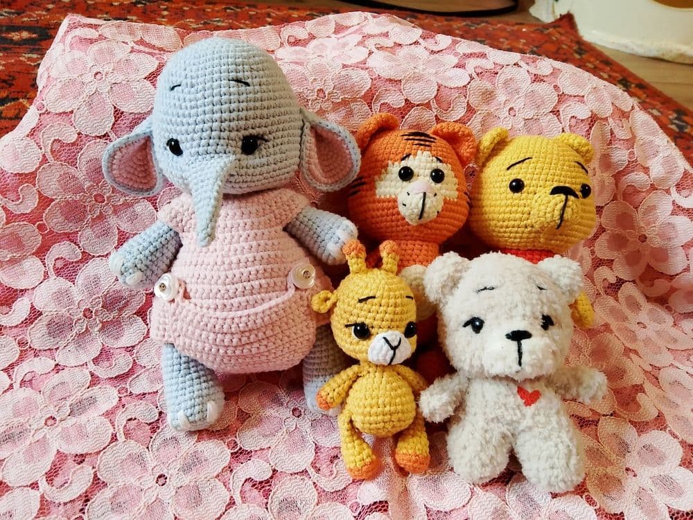 Вязанные игрушки — 7