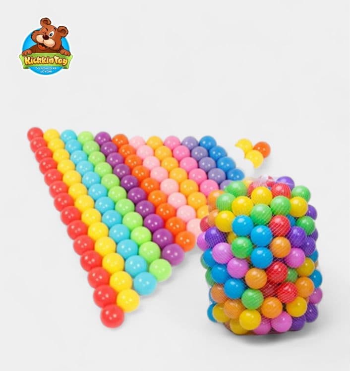Игрушки Детский набор мягких мячей Bolalar uchun yumshoq koptokchalar — 1