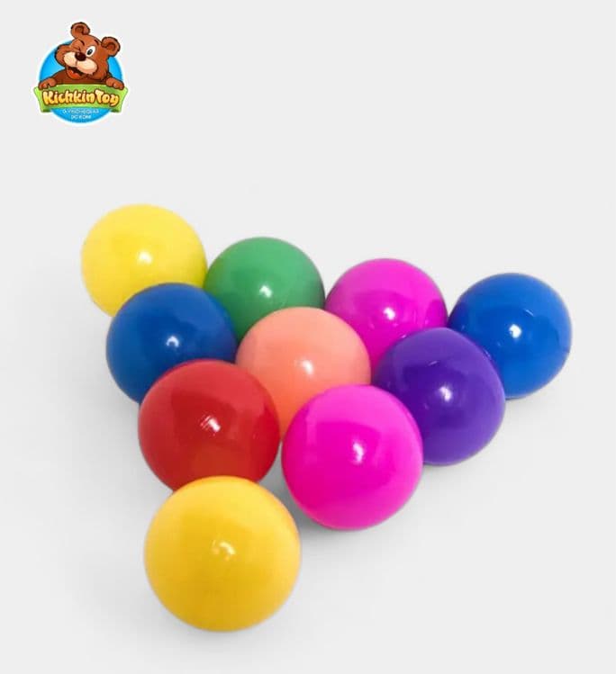 Игрушки Детский набор мягких мячей Bolalar uchun yumshoq koptokchalar — 2
