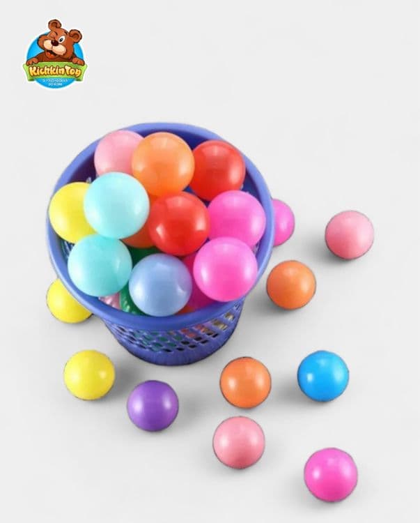 Игрушки Детский набор мягких мячей Bolalar uchun yumshoq koptokchalar — 3