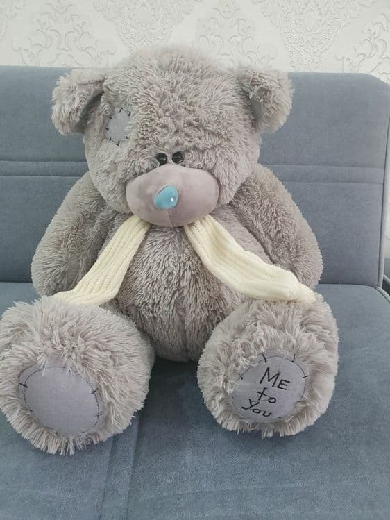 Машина игрушечная новая и тедди — 3