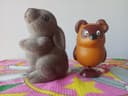 Игрушки Вини Пух и кролик копилка