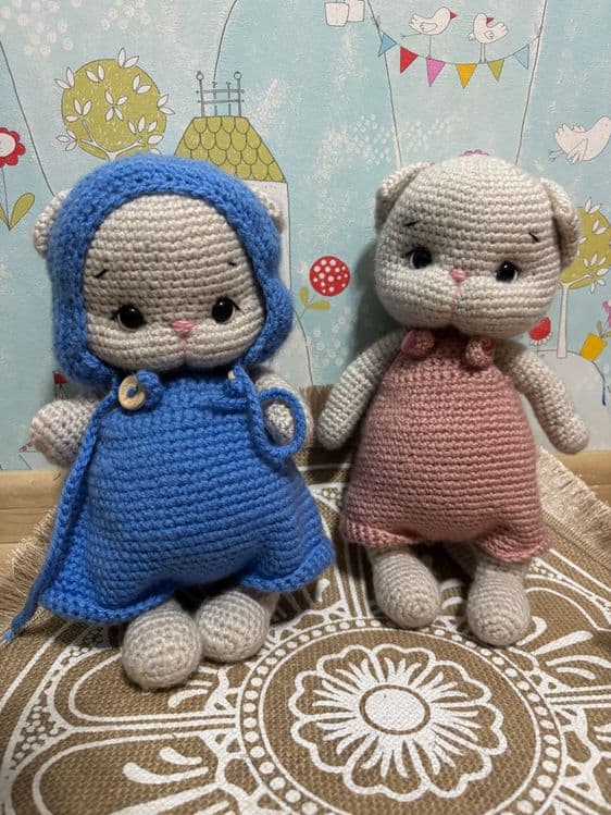 Вязаная игрушка ручной работы — верный друг для вашей девушки — 2