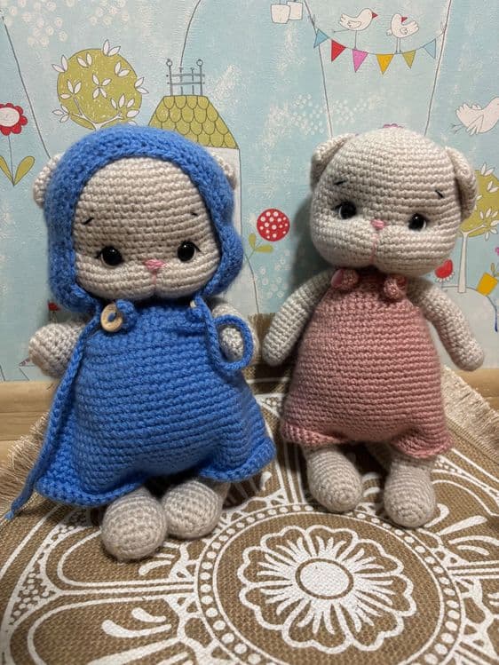 Вязаная игрушка ручной работы — верный друг для вашей девушки — 3
