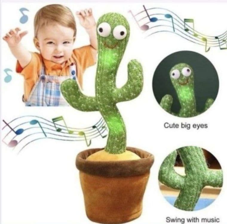 Kaktus,Muzikalniy Kaktus,Oynaydigan Kaktus,Gapiradigan Kaktus. — 5