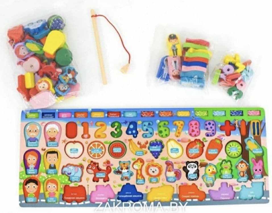 Развивающие игры Досточка  Умники и умницы — 3