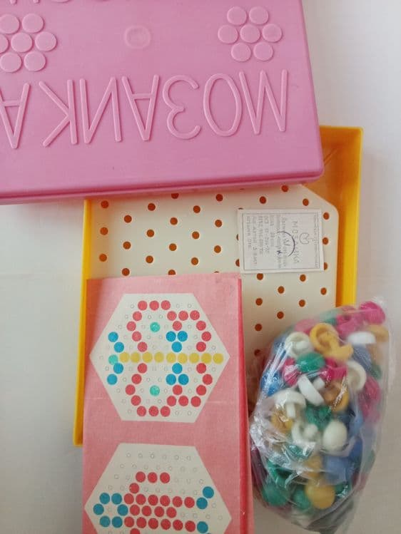 Детская игра Мозайка ( СССР новая ) — 3