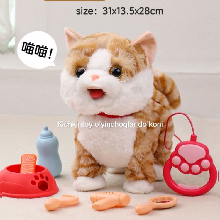 Говоряшая звуковой Кошка Игрушка Детский машина Самокат Samokat игрушк — 1